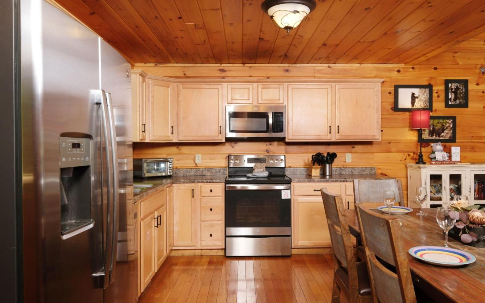 Little Bear Cabin Гетлинбург Екстериор снимка