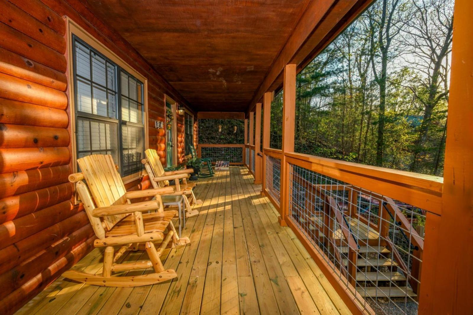 Little Bear Cabin Гетлинбург Екстериор снимка